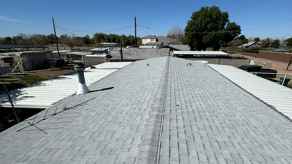 Shingle roofing project in Chandler Arizona